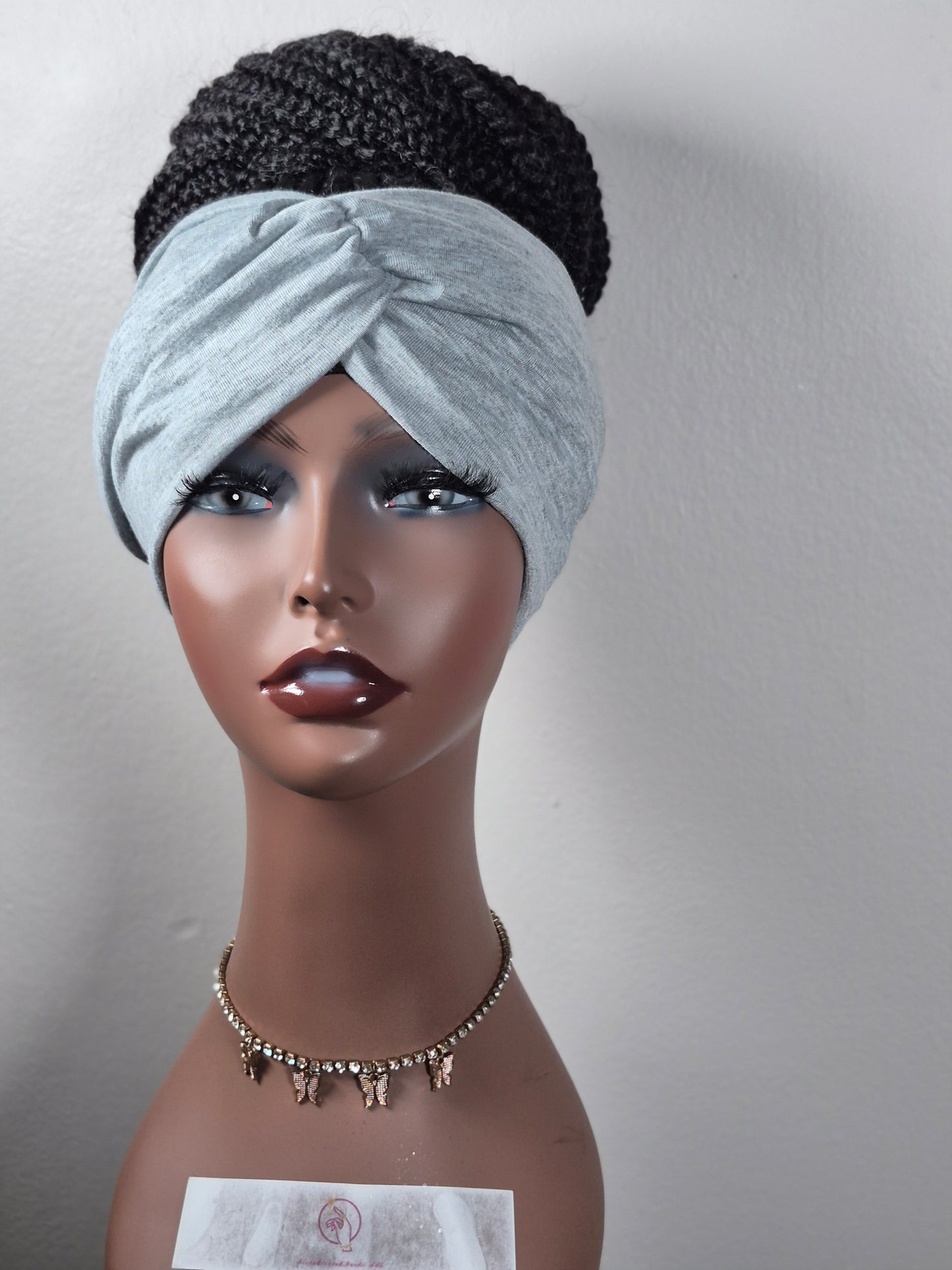 (PRE-ORDER) Custom Box Braid Bun Headband Wig