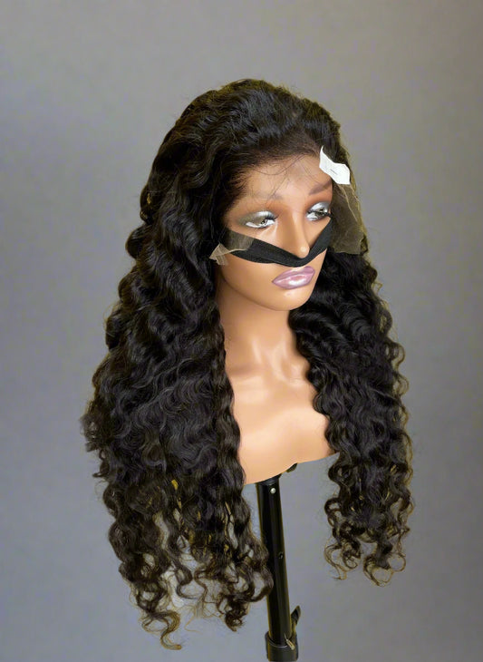 (Pre-Order) HD Lace Wet Wavy 100% Human Hair Wig