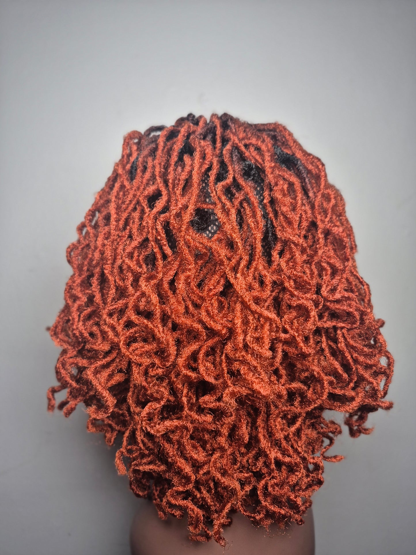(Pre-Order) 4x4 Lace Closure Faux Locs Crochet Wig | Shake & Go | Pre-Plucked Baby Hairs