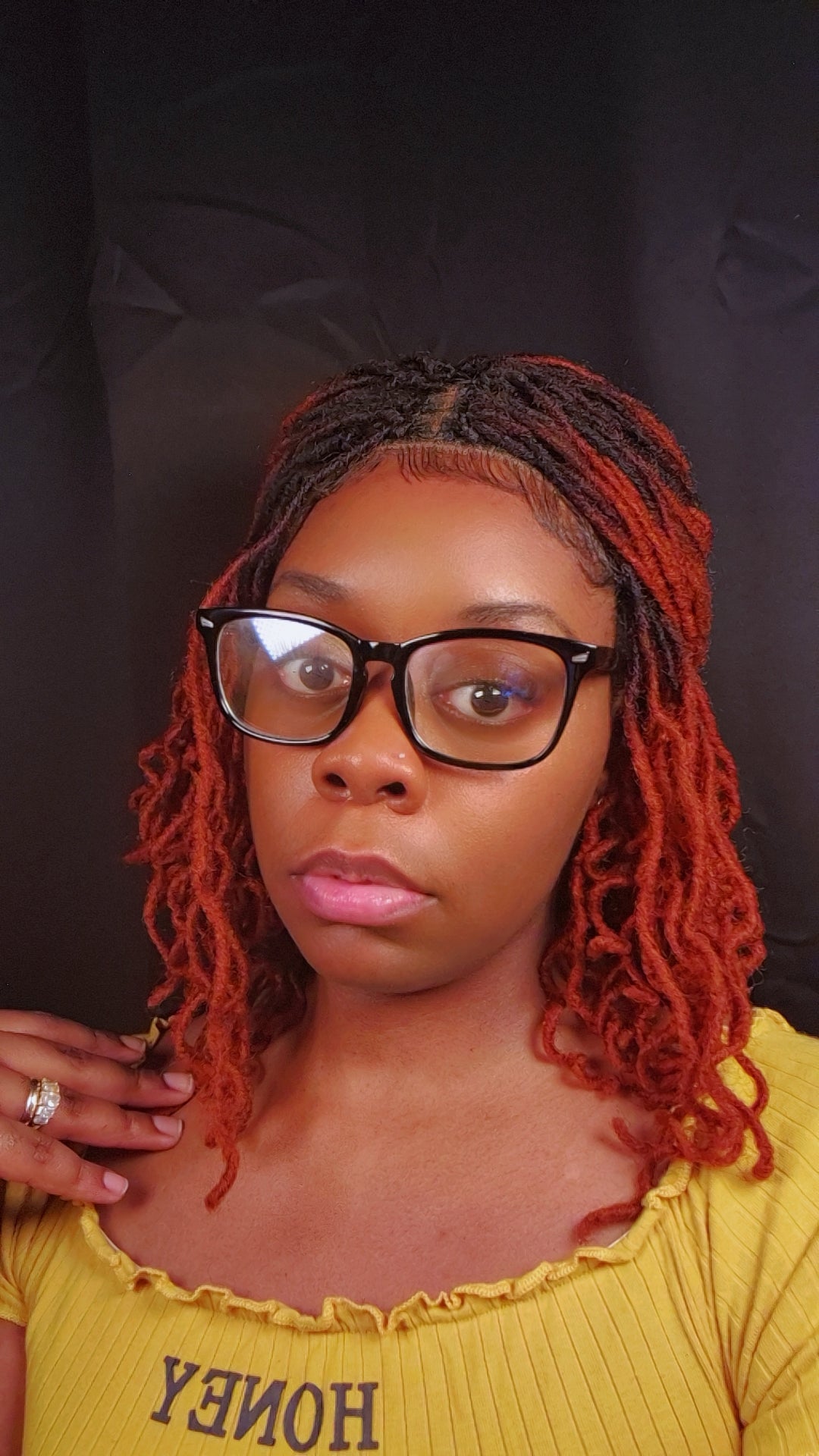 (Pre-Order) 4x4 Lace Closure Faux Locs Crochet Wig | Shake & Go | Pre-Plucked Baby Hairs