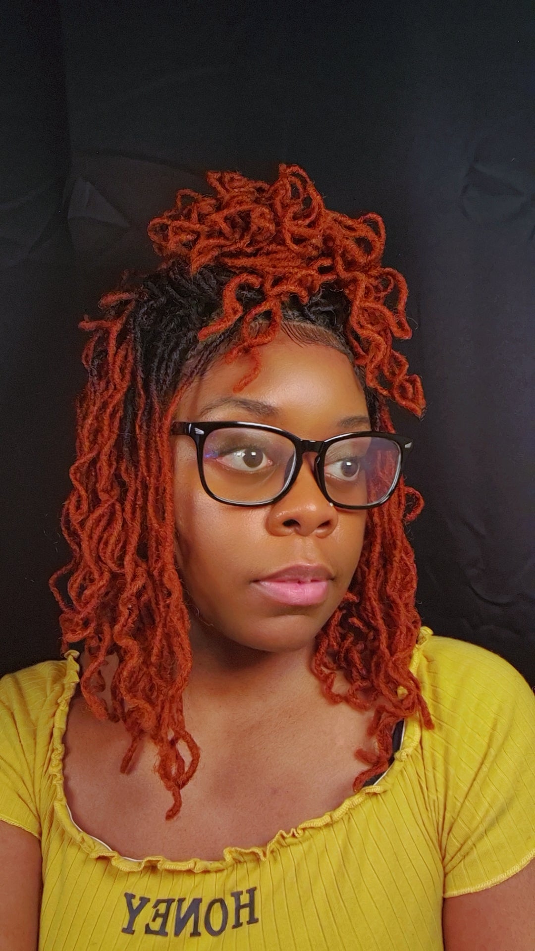 (Pre-Order) 4x4 Lace Closure Faux Locs Crochet Wig | Shake & Go | Pre-Plucked Baby Hairs