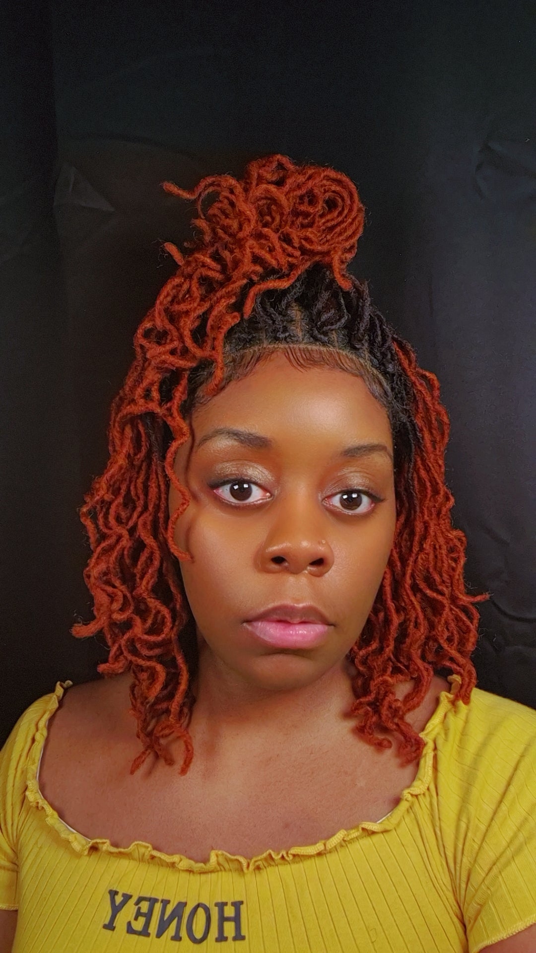 (Pre-Order) 4x4 Lace Closure Faux Locs Crochet Wig | Shake & Go | Pre-Plucked Baby Hairs