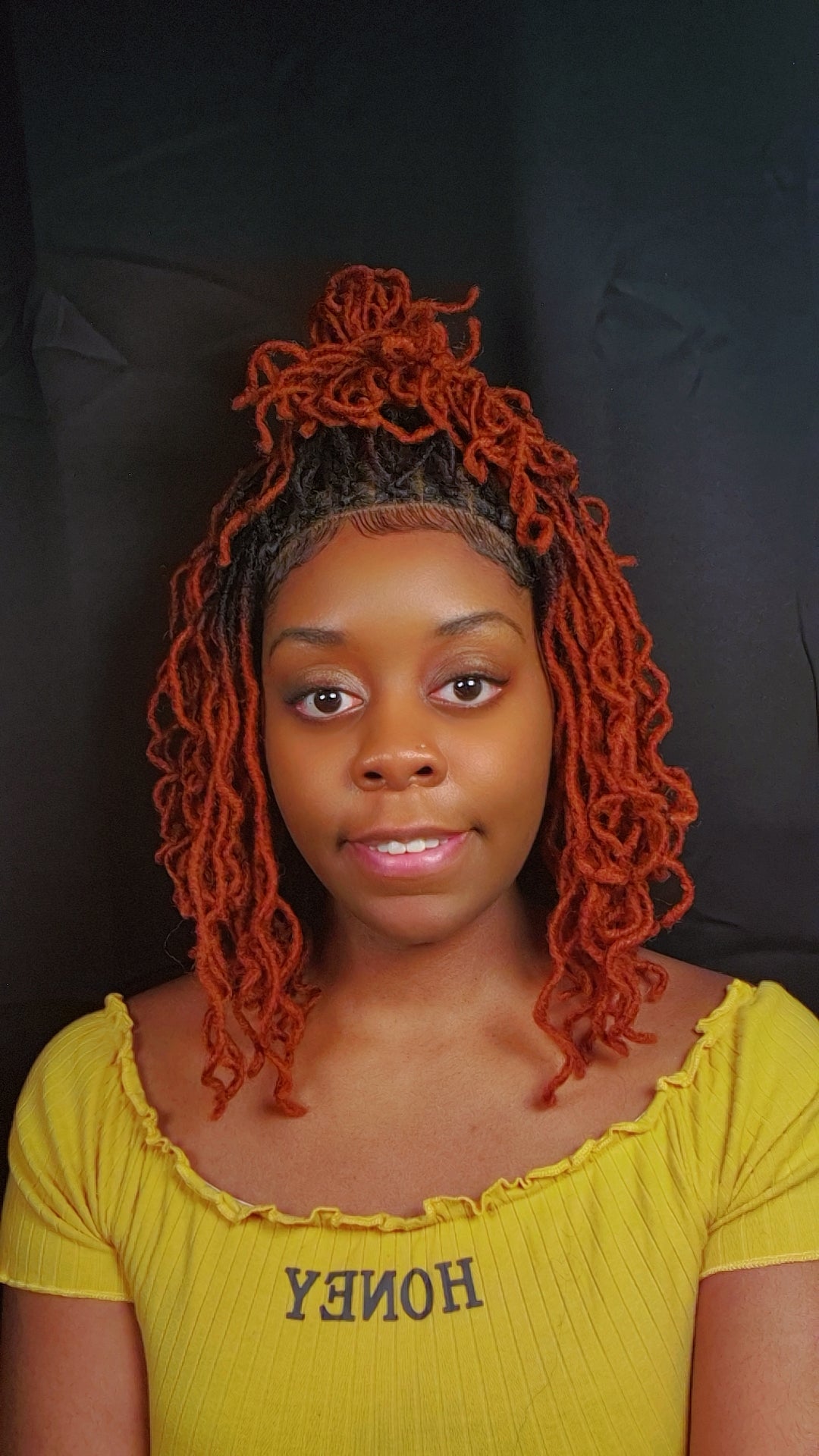 (Pre-Order) 4x4 Lace Closure Faux Locs Crochet Wig | Shake & Go | Pre-Plucked Baby Hairs